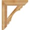 Ekena Millwork Olympic Slat Rough Sawn Bracket, Western Red Cedar, 6"W x 30"D x 34"H BKT06X30X34OLY06RWR - alternate 3